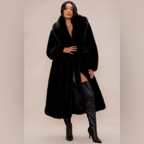 New with Tags Never Worn Madison Fashionnova Fur Coat - Picture 9 of 11